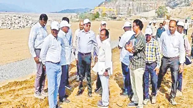 పోలవరం ప్రాజెక్టు పనుల పురోగతి సంతృప్తికరం