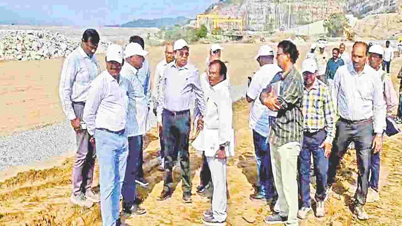 పోలవరం ప్రాజెక్టు పనుల పురోగతి సంతృప్తికరం