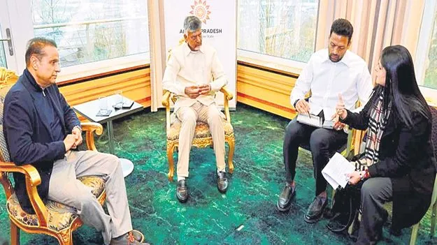 Eros Innovations Chairman: చంద్రబాబు దావోస్‌ మ్యాన్‌