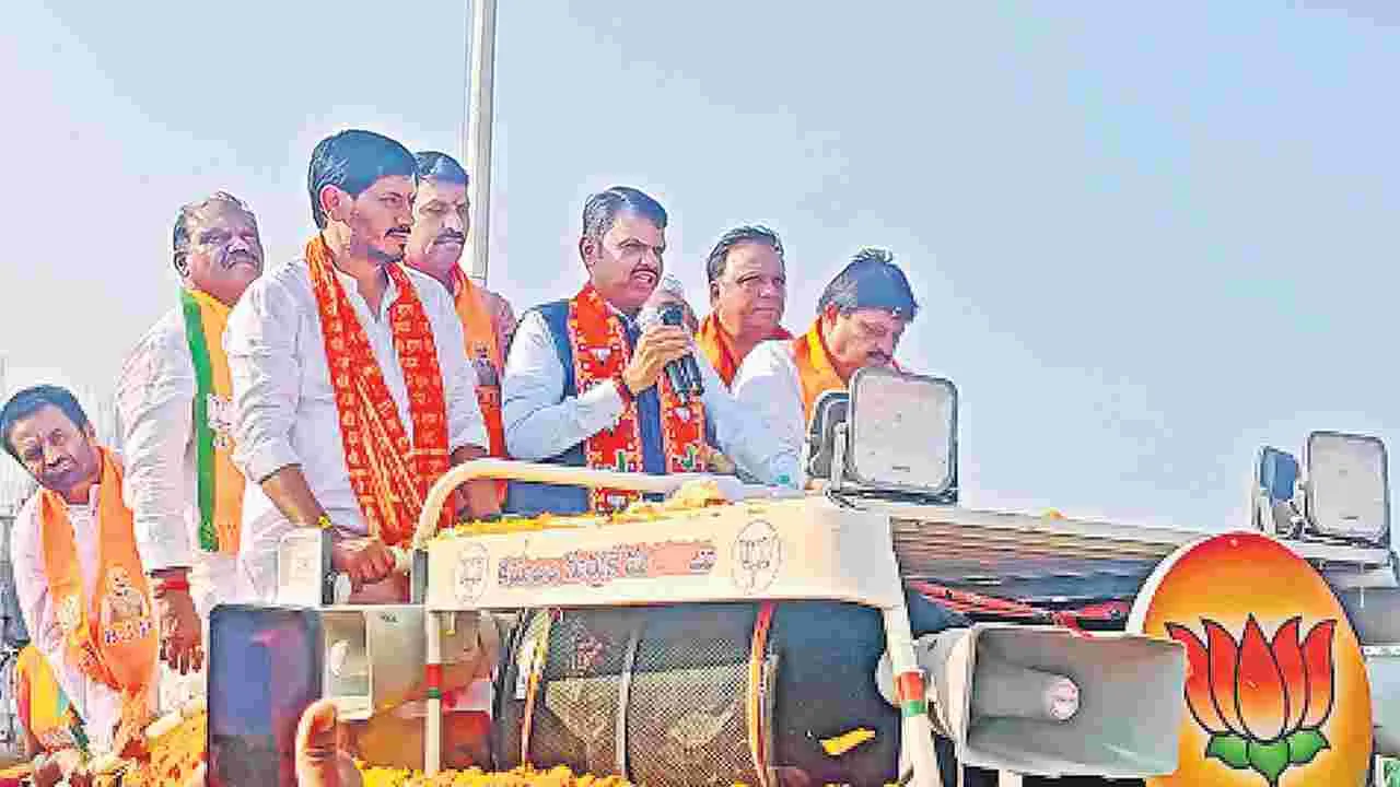 కేంద్రం నిధులతోనే తెలంగాణ అభివృద్ధి