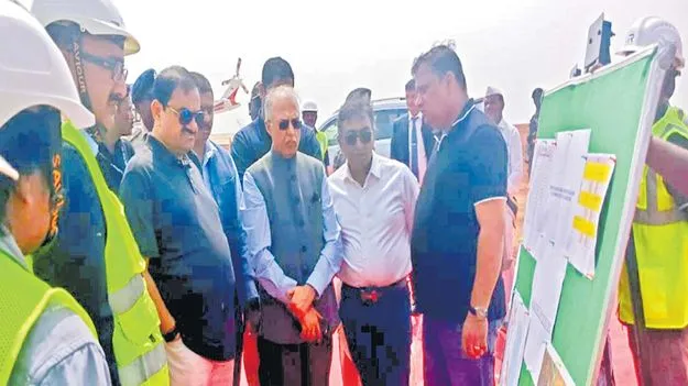 ‘అదానీ పవర్‌’ పనులు పరిశీలించిన గౌతమ్‌ 