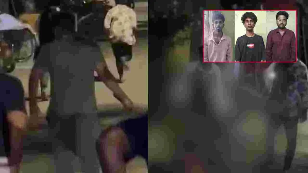 డెలివరీ బాయ్‌పై కత్తితో దాడి.. వీడియో తీసి ఇన్‌స్టాగ్రామ్‌లో పెట్టిన యువకులు