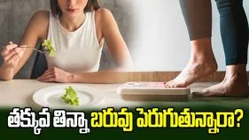 తక్కువ తిన్నా బరువు పెరుగుతున్నారా? అసలు కారణం తెలుసుకోండి.!