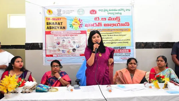 టీబీ బాధితులు పోషకాహారం తీసుకోవాలి