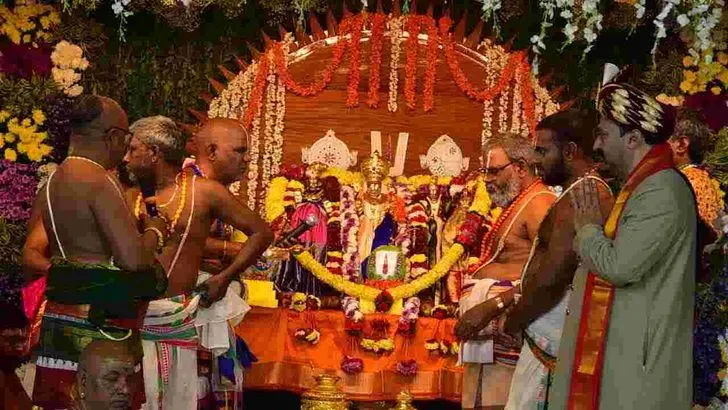 అంతర్వేదిలో కమనీయంగా స్వామి వారి కల్యాణం..