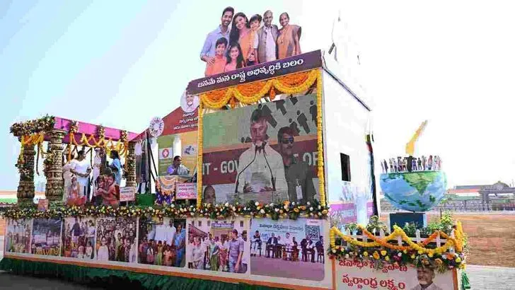 అమరావతిలో తొలిసారి రిపబ్లిక్ డే వేడుకలు