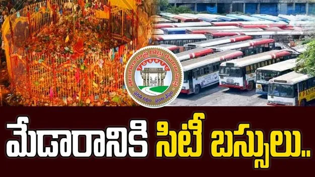 మేడారానికి సిటీ బస్సులు.. 
