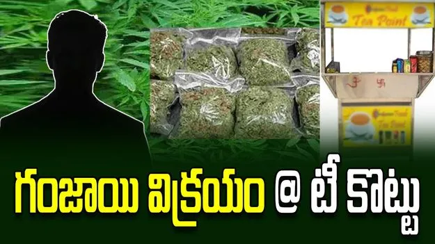 గంజాయి విక్రయం @ టీ కొట్టు  