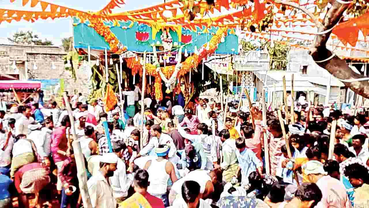 ఘనంగా మారెమ్మ దేవర 