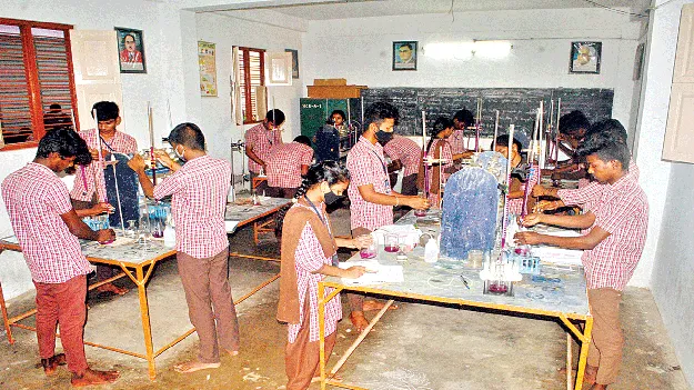 Inter practicals from today నేటి నుంచి ఇంటర్‌ ప్రాక్టికల్స్‌