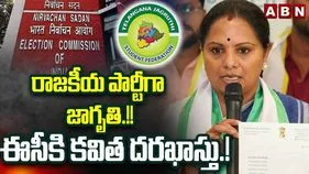 రాజకీయ పార్టీగా జాగృతి.. ఈసీకి కవిత దరఖాస్తు