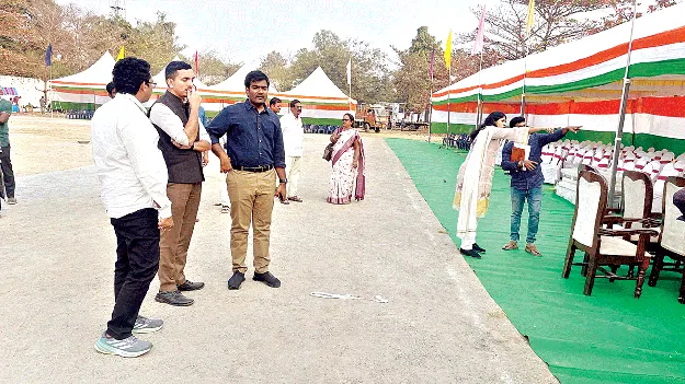  Republic Day  గణతంత్ర వేడుకలకు సిద్ధం