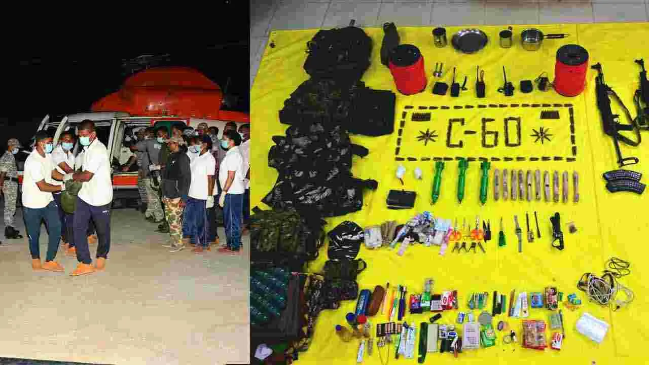 స్వగ్రామానికి మావోయిస్టు చందర్ మృతదేహం.. కన్నీటి పర్యంతమైన ఇస్రోజీవాడి