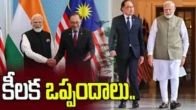భారత్ - మలేషియా నవశకం.. కీలక రంగాలపై ఇరు ప్రధానుల ఒప్పందాలు..
