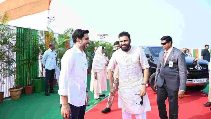 అమరావతిలో తొలిసారి రిపబ్లిక్ డే వేడుకలు