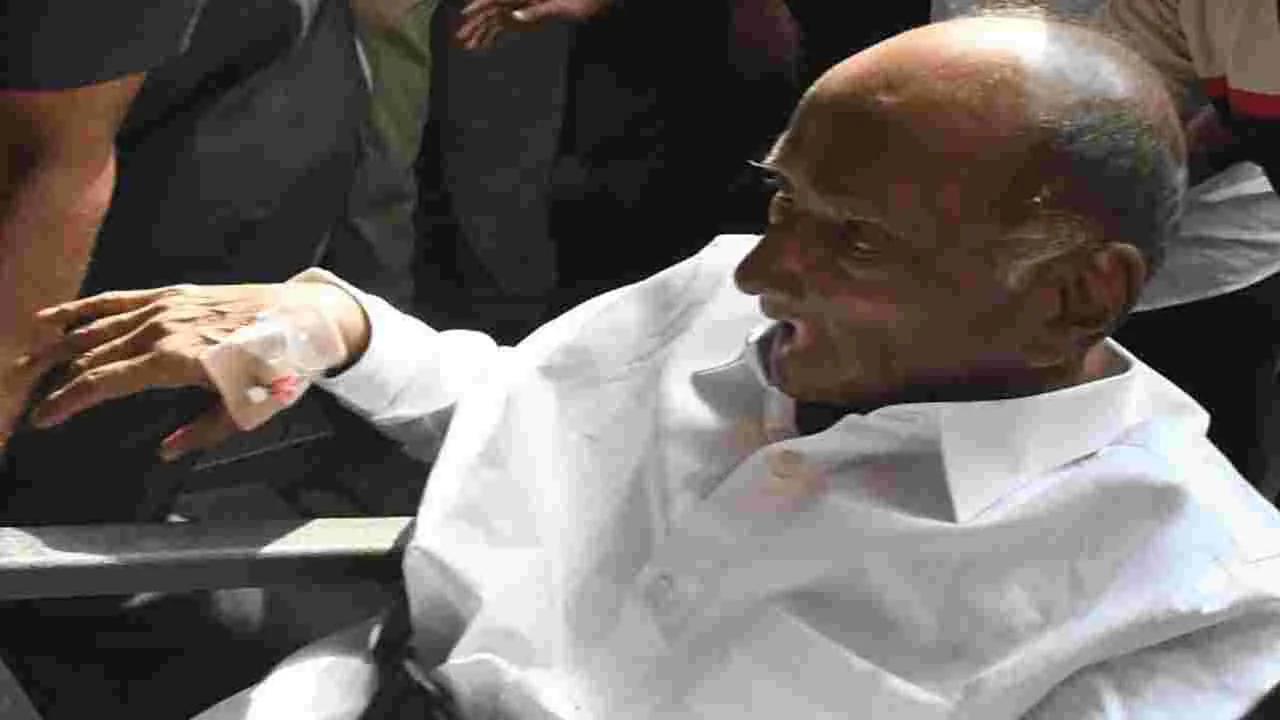 ఆసుపత్రిలో చేరిన శరద్ పవార్