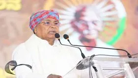 కాంగ్రెస్ ఈవెంట్‌లో డీకే నినాదాలు.. సహనం కోల్పోయిన సీఎం