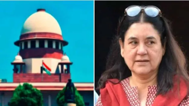 మేనకాగాంధీ వ్యాఖ్యలు కోర్టు ధిక్కారమే.. కానీ.. సుప్రీం కోర్టు తీవ్ర అసహనం