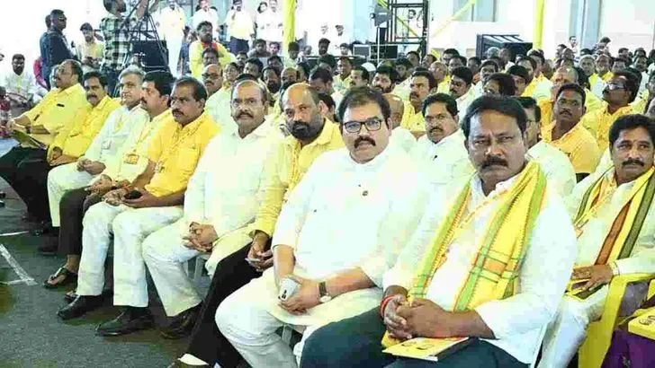 తెలుగుదేశం పార్లమెంట్ కమిటీ వర్క్ షాప్‌లో పాల్గొన్న చంద్రబాబు నాయుడు