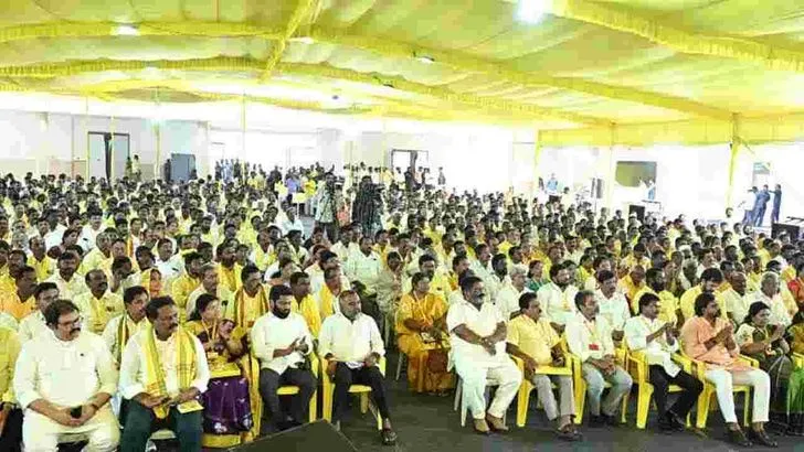 తెలుగుదేశం పార్లమెంట్ కమిటీ వర్క్ షాప్‌లో పాల్గొన్న చంద్రబాబు నాయుడు