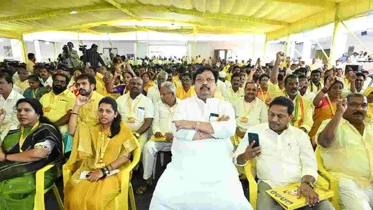 తెలుగుదేశం పార్లమెంట్ కమిటీ వర్క్ షాప్‌లో పాల్గొన్న చంద్రబాబు నాయుడు