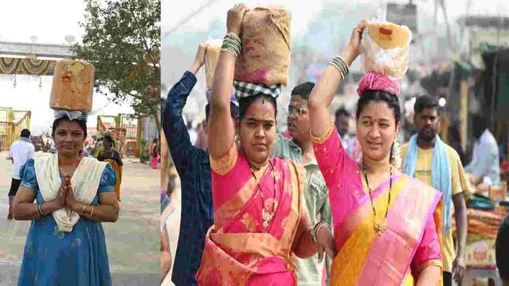 మేడారంలో ఘనంగా తిరుగువారం.. పోటెత్తిన భక్తులు 