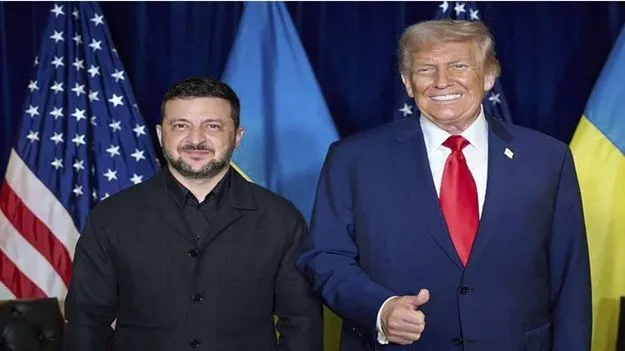ట్రంప్‌తో జెలెన్‌స్కీ భేటీ