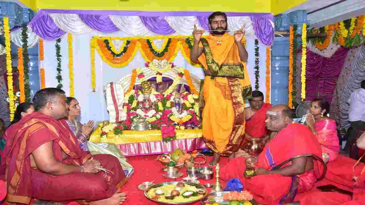 వైభవంగా ఓదెల మల్లికార్జున స్వామి కల్యాణం