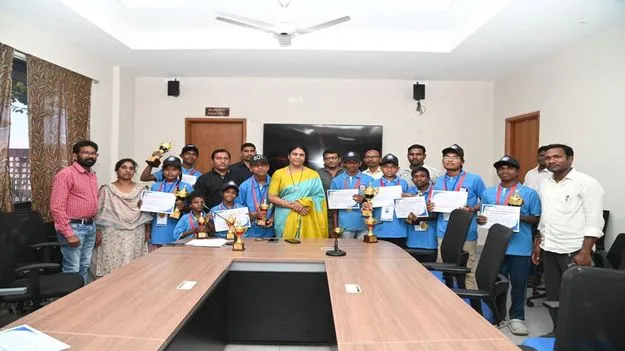 kumaram bheem asifabad- క్రీడల్లో రాణించడం అభినందనీయం