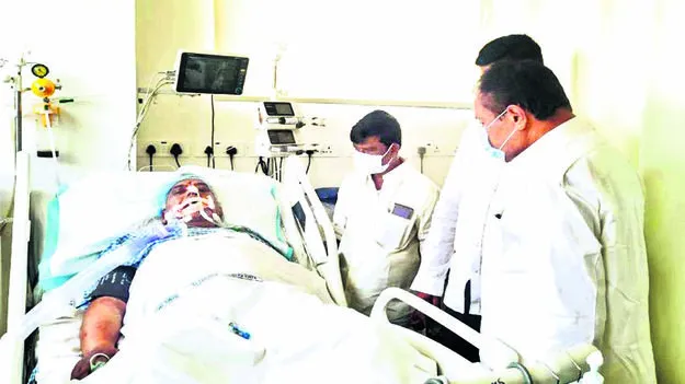 Ex MLA: ఉన్నంను పరామర్శించిన జితేంద్రగౌడ్‌