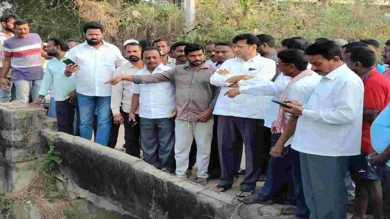 కల్వర్టులకు మరమ్మతు చేయండి