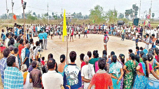 ఉత్సాహంగా కబడ్డీ పోటీలు