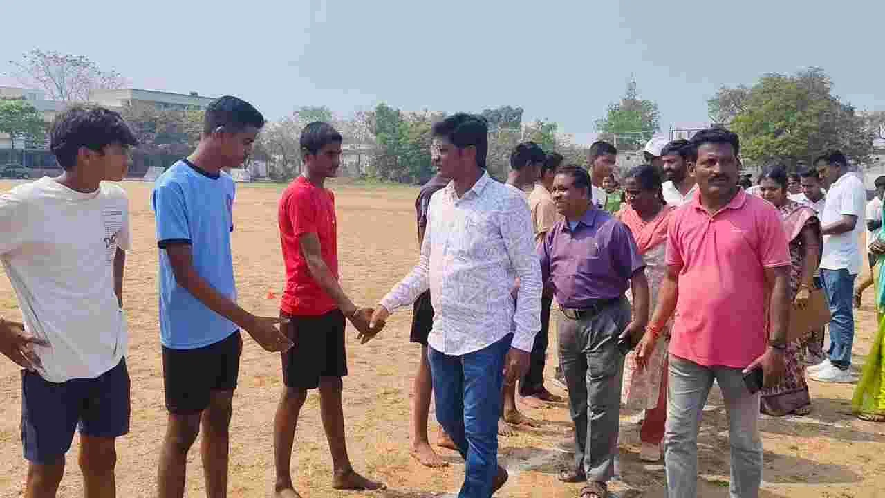 గ్రామీణ ప్రాంత క్రీడాకారులకు ప్రోత్సాహం  