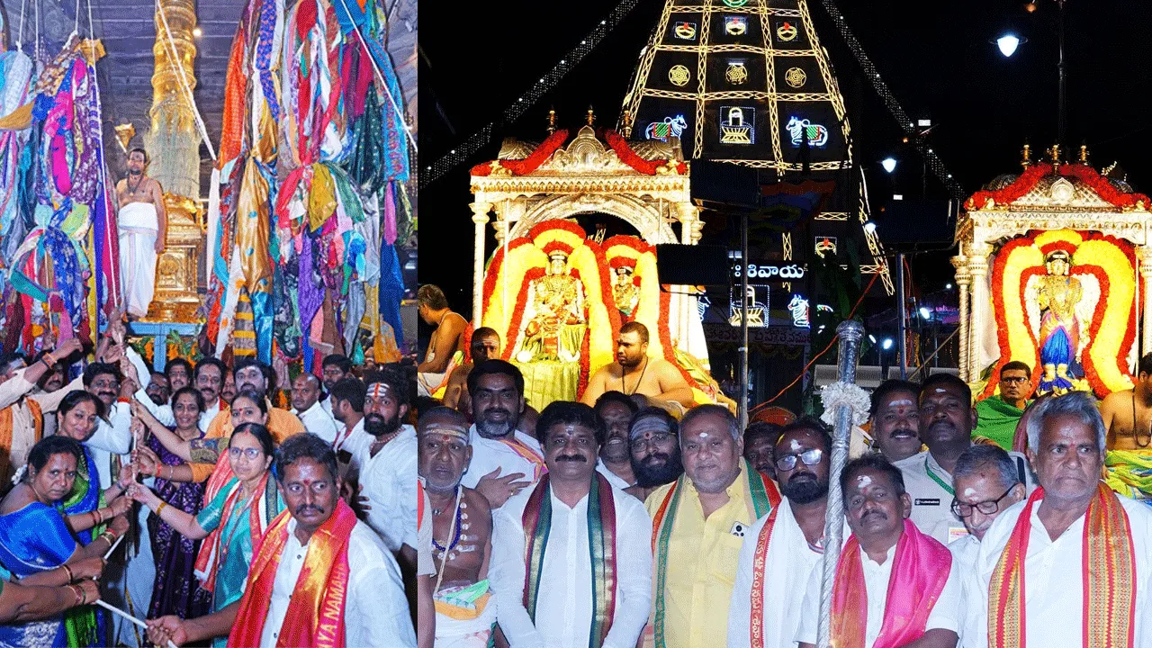 నేత్రపర్వం......శివయ్య ధ్వజారోహణం 