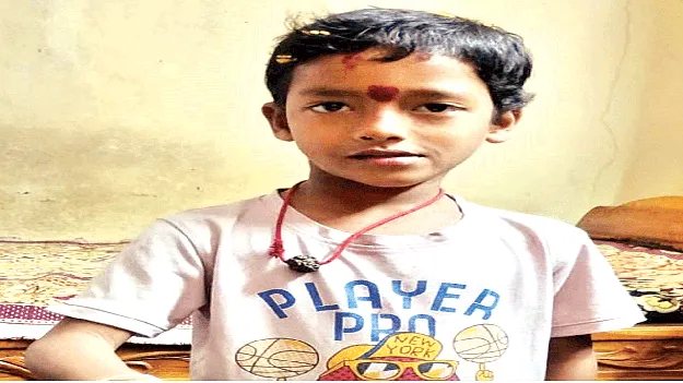 వ్యాను ఢీకొని బాలుడి మృతి 