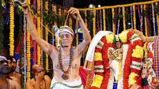 కమనీయం..  ఆది దంపతుల కల్యాణం