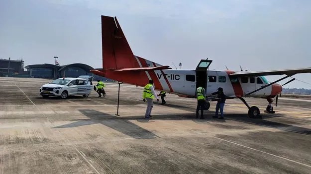 గోదావరి డెల్టాలో లైడార్‌ సర్వే 