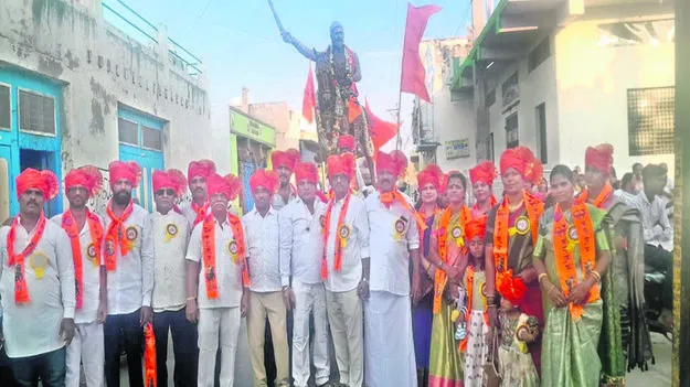 SHIVAJI: ఘనంగా ఛత్రపతి శివాజీ జయంతి