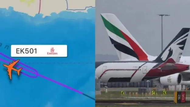 రెండు సార్లు వెనక్కి మళ్లి.. ముంబై, దుబాయ్‌ విమానానికి అరుదైన పరిస్థితి