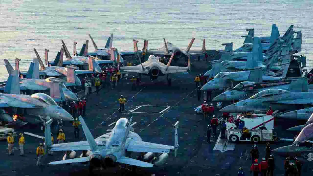 బీ2 బాంబర్లు.. ఎఫ్‌-35 ఫైటర్లు.. లుకాస్‌ డ్రోన్లు..