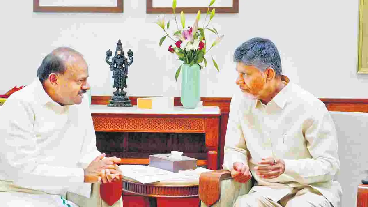 3 కన్నడ జిల్లాలకు హంద్రీ-నీవా జలాలివ్వండి