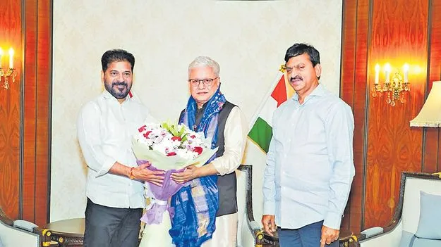 గవర్నర్‌ జిష్ణుదేవ్‌ వర్మకు వీడ్కోలు