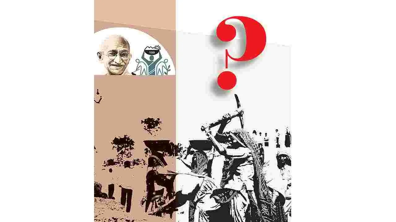 ‘ఉపాధి’ని నీరుగార్చేందుకే కొత్త నిబంధనలు!