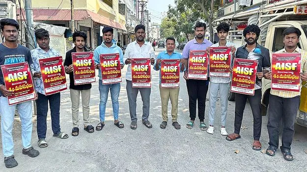 విద్యార్థుల సమస్యలపై ఉద్యమం  