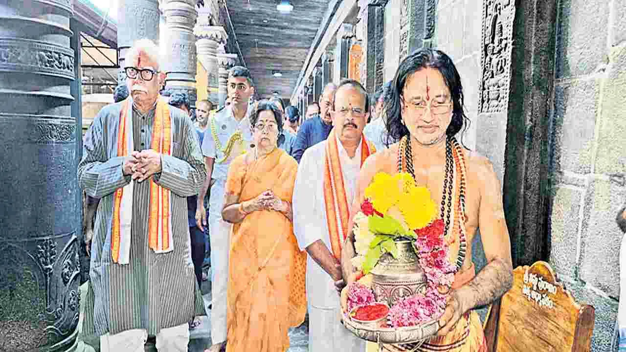 అప్పన్న సన్నిధిలో గోవా గవర్నర్‌ 