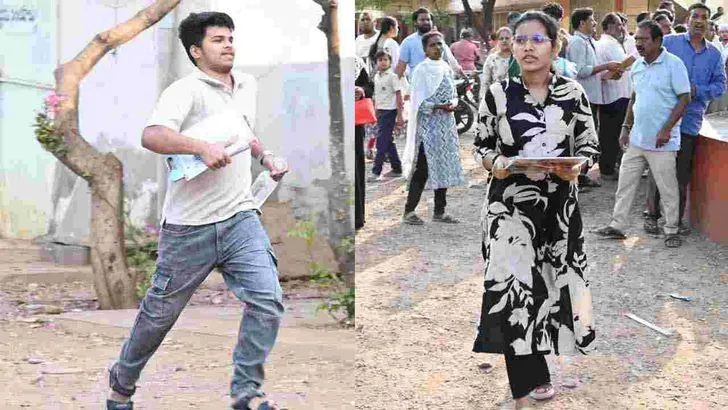 ఏపీలో ఇంటర్ పరీక్షలు.. కేంద్రాల వద్ద విద్యార్థుల సందడి