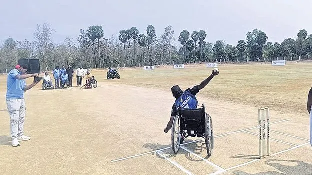 జాతీయ వీల్‌చైర్‌ క్రికెట్‌ పోటీలు ప్రారంభం