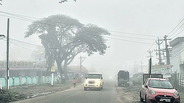 ఉదయం పొగమంచు.. మధ్యాహ్నం ఎండ
