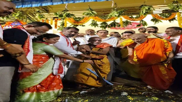 ధర్మపురిలో బ్రహ్మోత్సవాలు ప్రారంభం