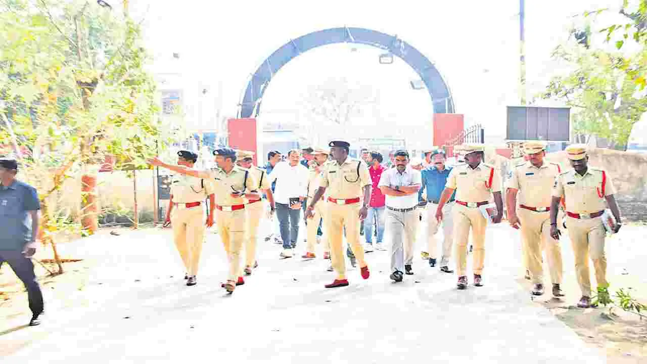 ఓట్ల లెక్కింపునకు పటిష్ట బందోబస్తు